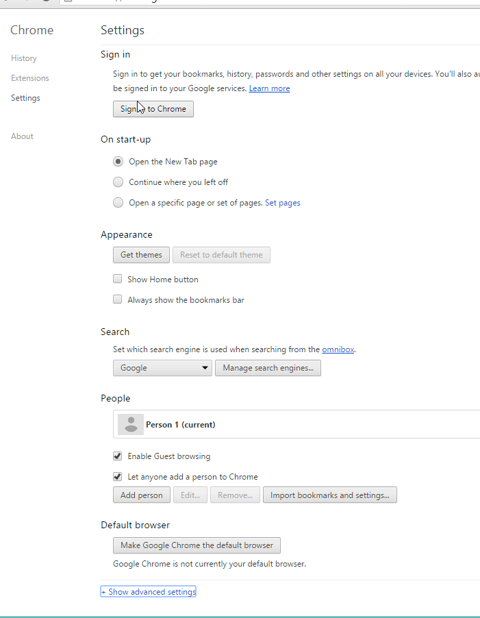How to change language setting on chrome to change American date format